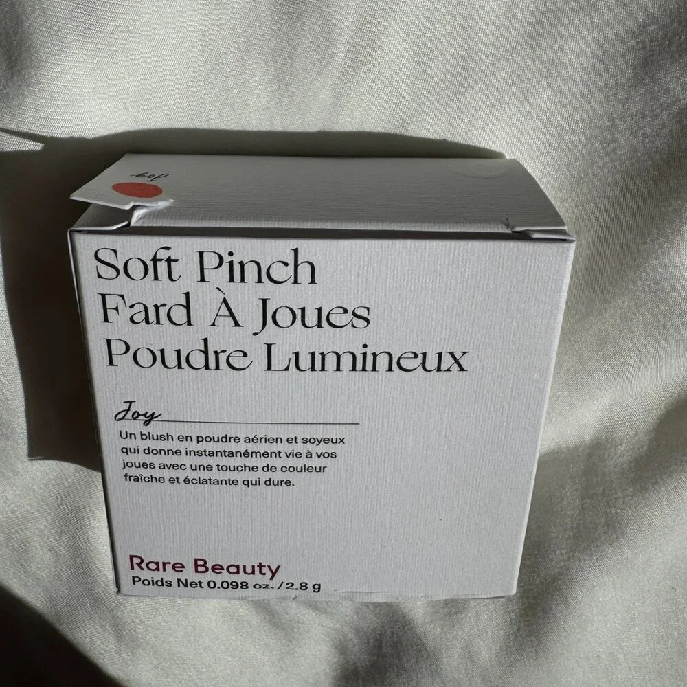RARE Beauty Soft Pinch Luminous Powder Blush - Joy, Muted Peach Color